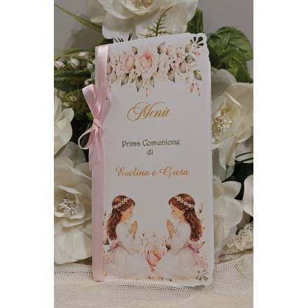MENU'prima comunione gemelli