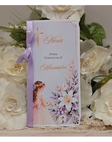 MENU'prima comunione ragazzo