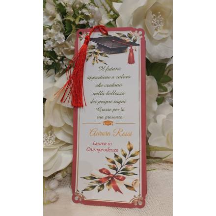 SEGNAPOSTO LAUREA RAGAZZA