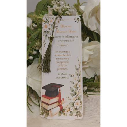 SEGNAPOSTO LAUREA RAGAZZA