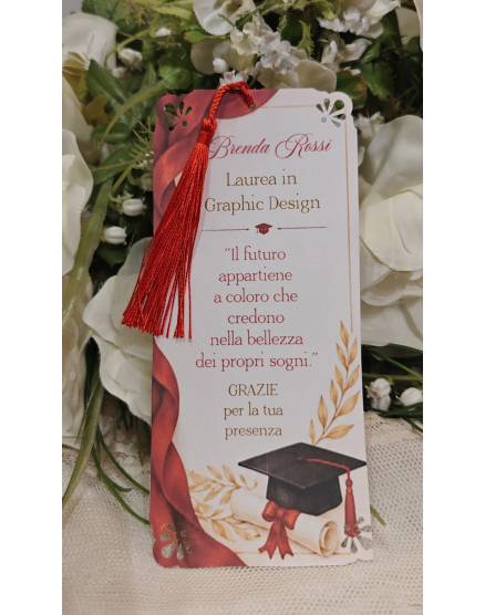 SEGNAPOSTO LAUREA RAGAZZA