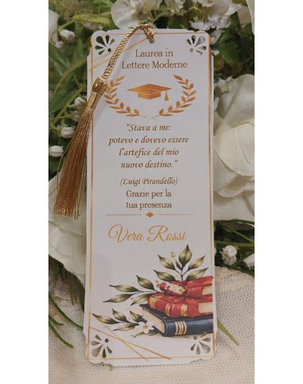 SEGNAPOSTO LAUREA RAGAZZA
