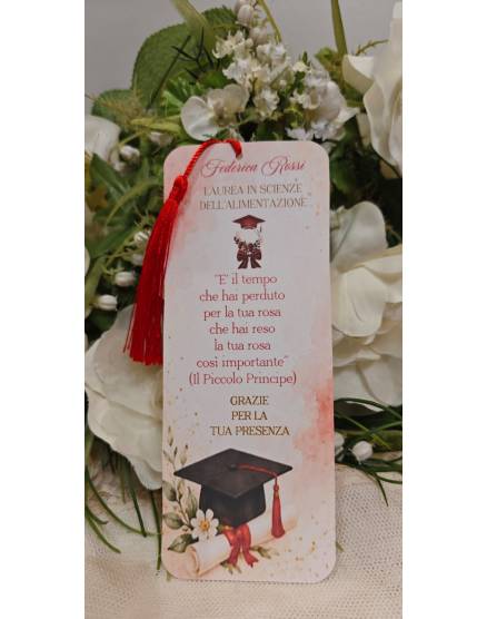 SEGNAPOSTO LAUREA RAGAZZA