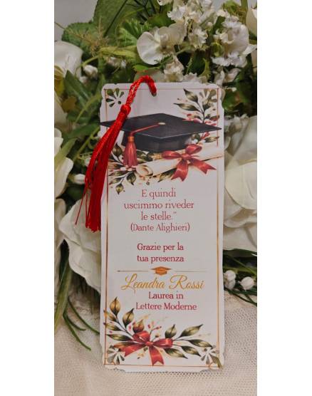 SEGNAPOSTO LAUREA RAGAZZA