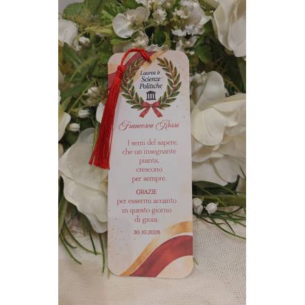 SEGNAPOSTO LAUREA RAGAZZA