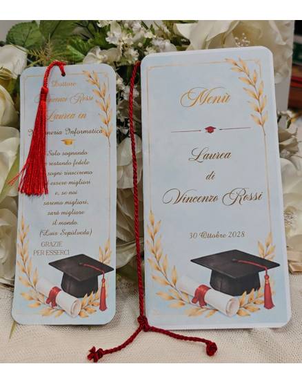 SEGNAPOSTO LAUREA RAGAZZO