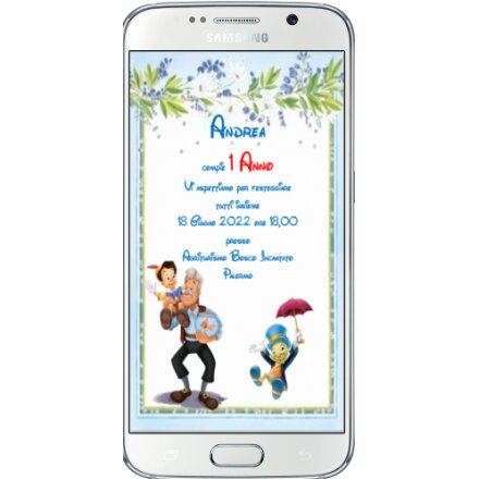 INVITO PINOCCHIO 1 ANNO DIGITALE