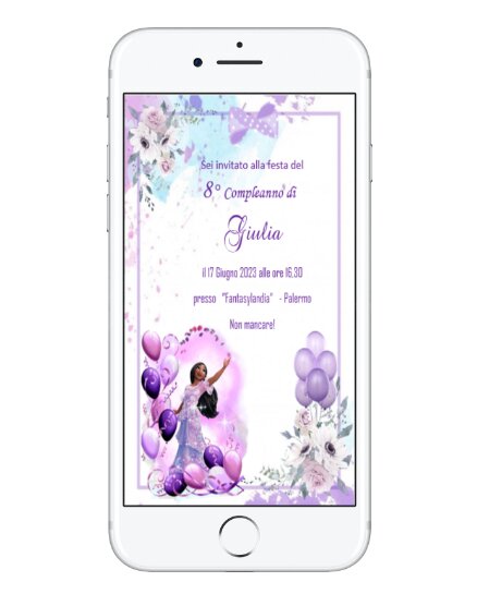 INVITO DIGITALE COMPLEANNO