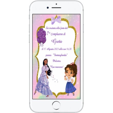 INVITO DIGITALE COMPLEANNO