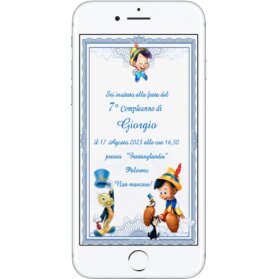 INVITO DIGITALE BALLERINA COMUNIONE IN 12 ORE