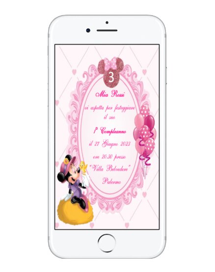 INVITO DIGITALE COMPLEANNO