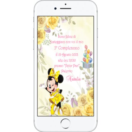 INVITO DIGITALE COMPLEANNO