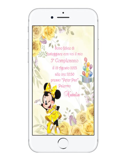 INVITO DIGITALE COMPLEANNO