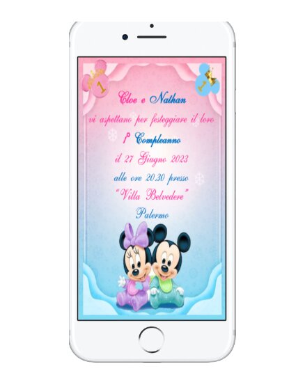 INVITO DIGITALE BAMBINI