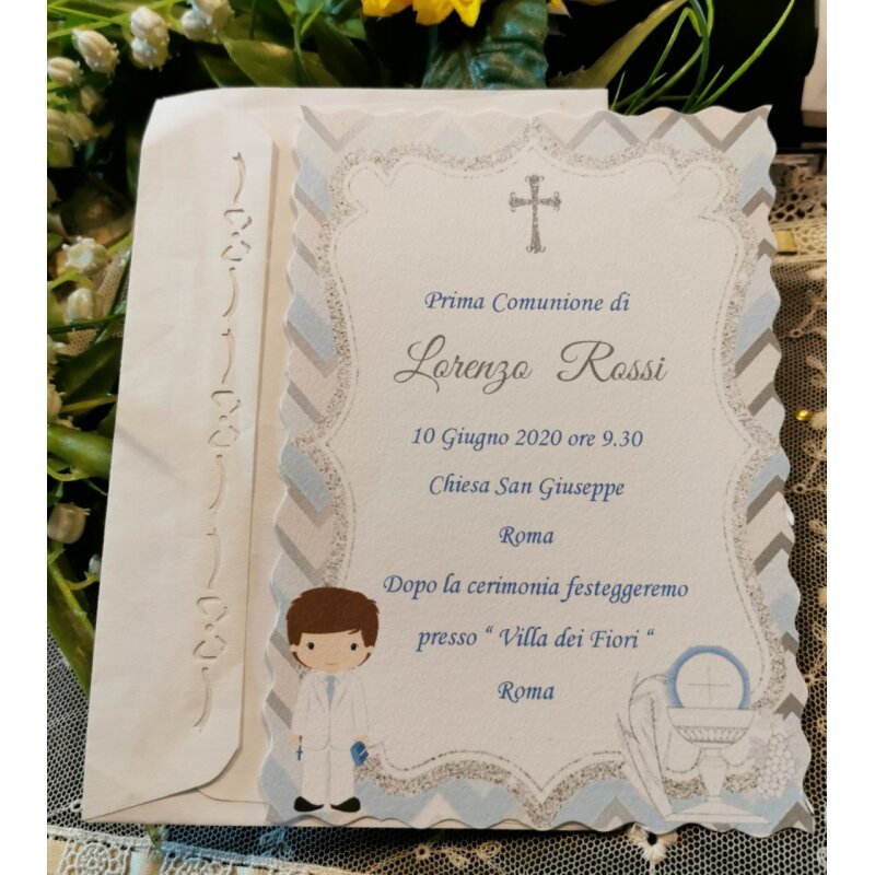 Greenery - Fondale per prima comunione e battesimo, motivo: Dio benedica, 2,1 x 1,5 m, foglie di eucalipto verde e oro, per baby shower, feste