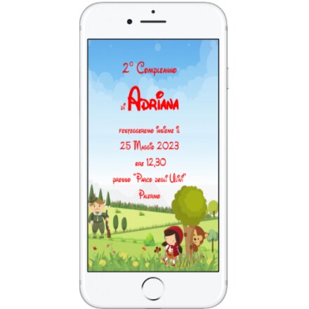 INVITO DIGITALE COMPLEANNO