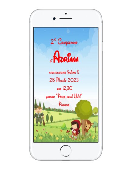 INVITO DIGITALE COMPLEANNO