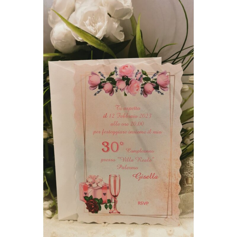 BIGLIETTO DI AUGURI PER COMPLEANNO 30 ANNI NU3969 631 8001608739691