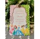 Invito primo Compleanno Principesse