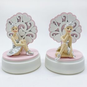 BOMBONIERA CARILLON ALBERO DELLA VITA BALLERINE