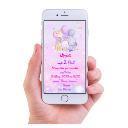 INVITO DIGITALE COMPLEANNO 