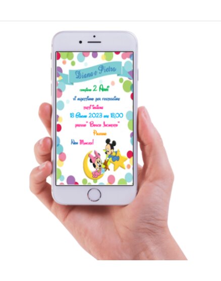 INVITO DIGITALE COMPLEANNO 