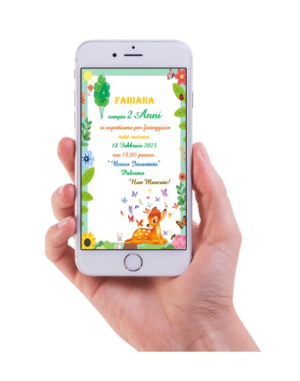 INVITO DIGITALE COMPLEANNO 