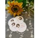 BIGLIETTINO CONFETTI O TAG PRIMA COMUNIONE