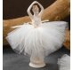 BOMBONIERA BALLERINA IN PORCELLANA CHERRY AND PEACH