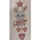 FIOCCO NASCITA PLEXIGLASS CON NOME