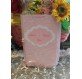 Libretto Messa in cartoncino perlato rosa