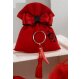LAUREA SACCHETTO CON PORTACHIAVI CHERRY AND PEACH