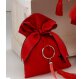 LAUREA SACCHETTO CON PORTACHIAVI CHERRY AND PEACH