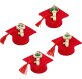TOCCO ROSSO LAUREA CON CONFETTI