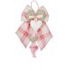 FIOCCO NASCITA IN TESSUTO SCOZZESE CON CUORI