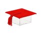 TOCCO LAUREA IN PLEXI CON CONFETTI