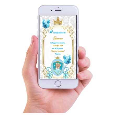 INVITO DIGITALE COMPLEANNO 