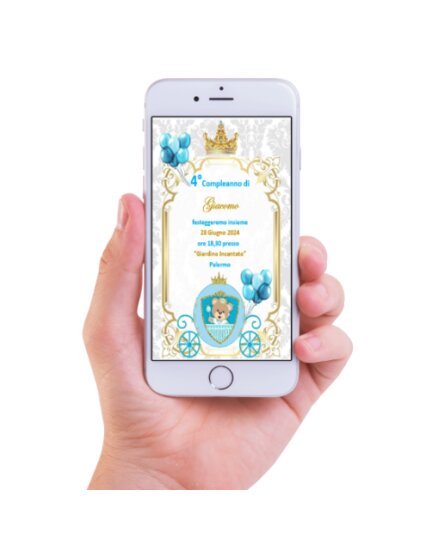 INVITO DIGITALE COMPLEANNO 