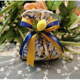 SACCHETTO MAIOLICA CON LIMONI