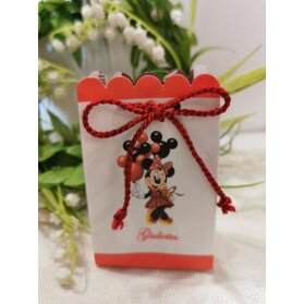 SCATOLINA COMPLEANNO MINNIE PERSONALIZZATA