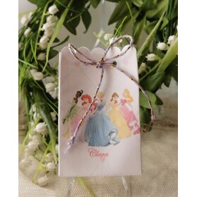 SCATOLINA COMPLEANNO PRINCIPESSE PERSONALIZZATA