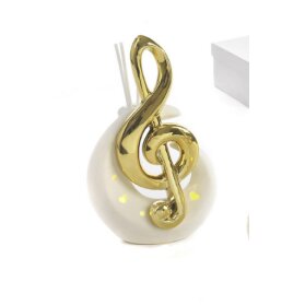 BOMBONIERA DIFFUSORE LUNA CON CHIAVE DI VIOLINO